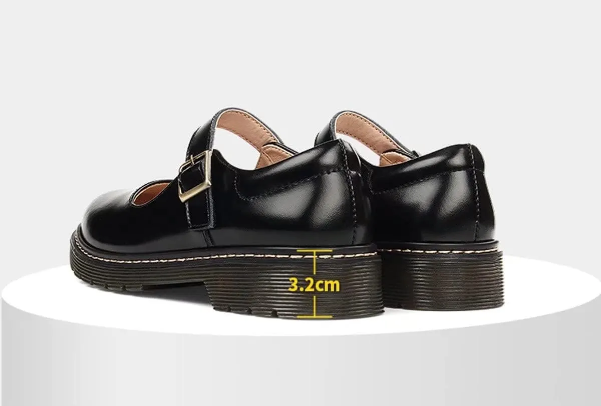 Girl's School Uniform Shoes Mary Jane Flats Oxford Dress Shoes