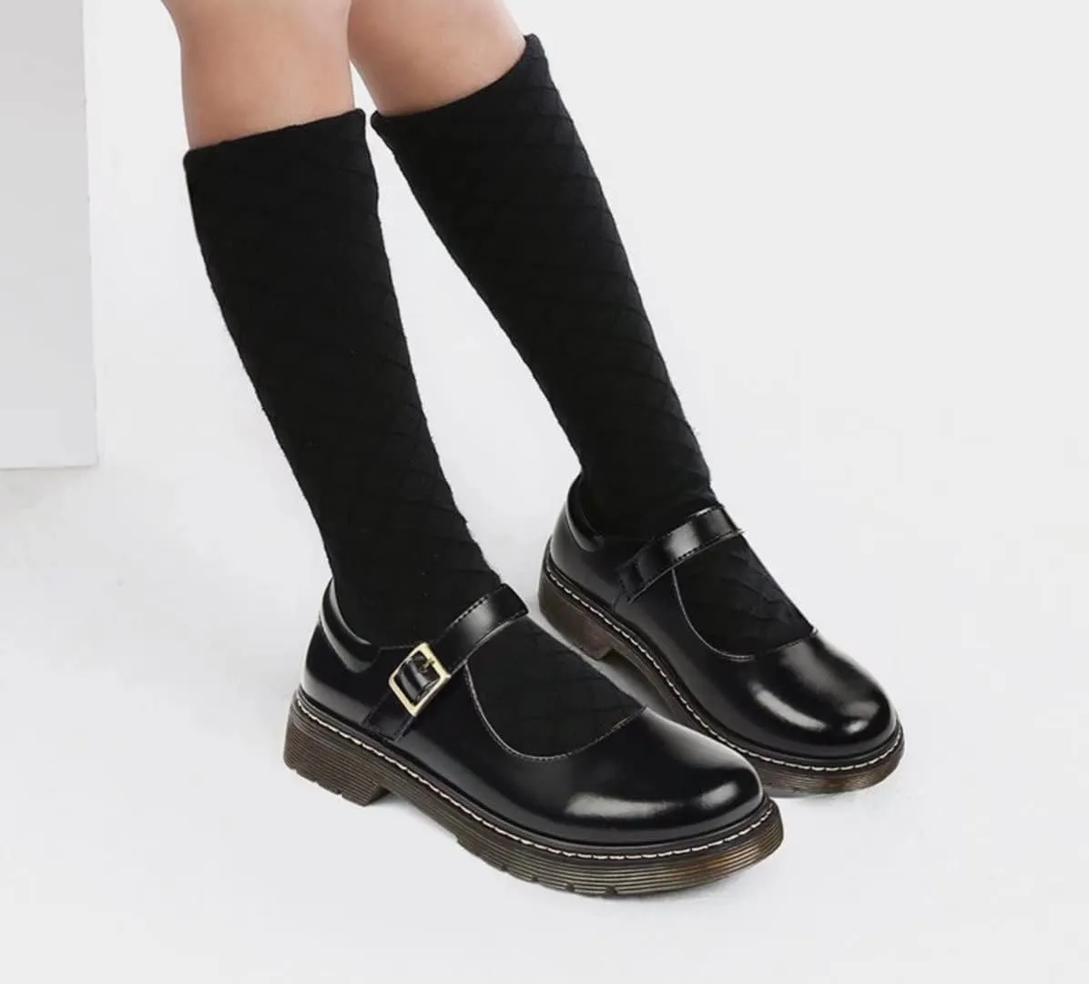 Girl's School Uniform Shoes Mary Jane Flats Oxford Dress Shoes
