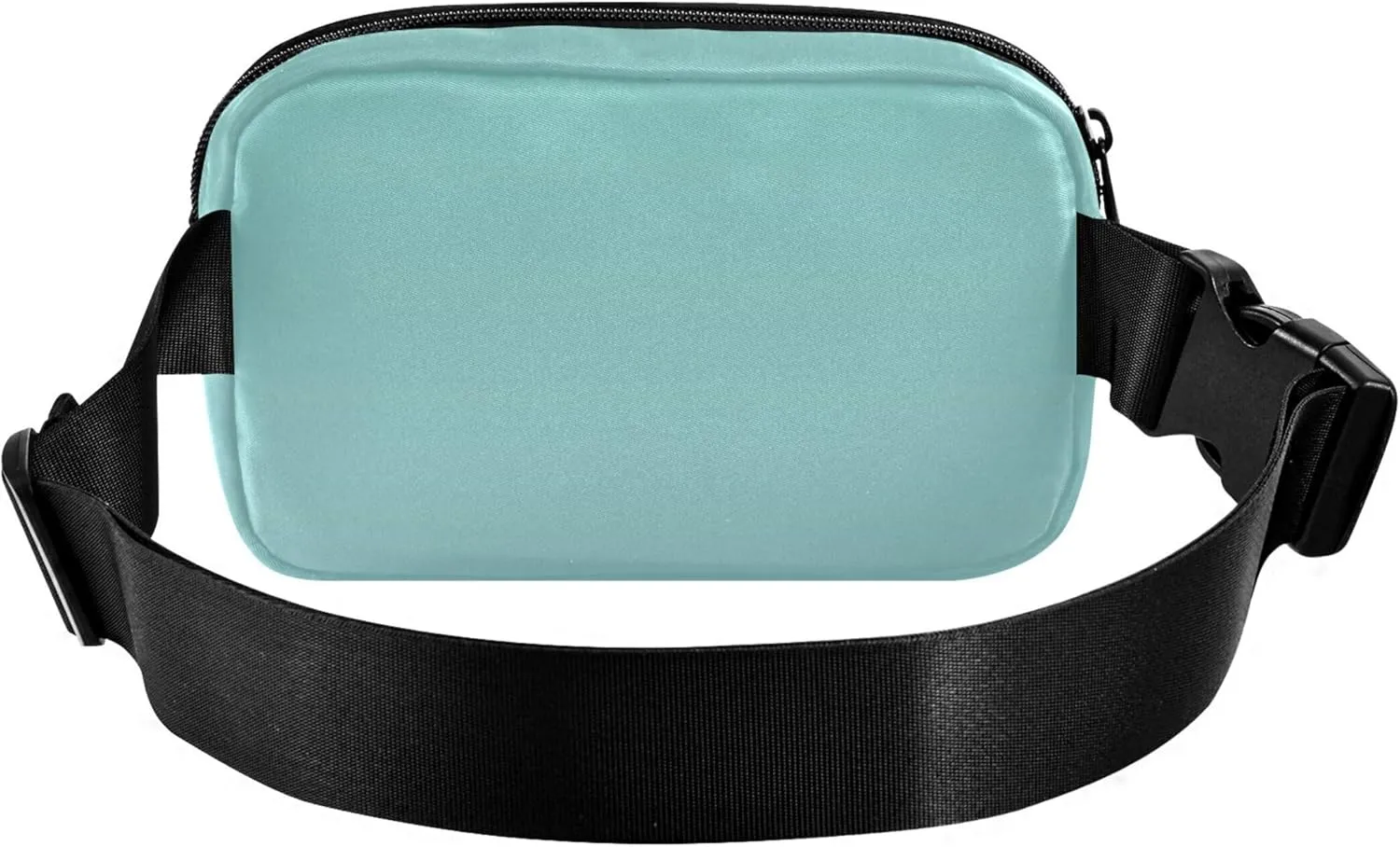 Green Blue Powder Gradient Womens Fanny Pack Funny Large Hip Belt Bag Waterproof Travel Waist Pouch