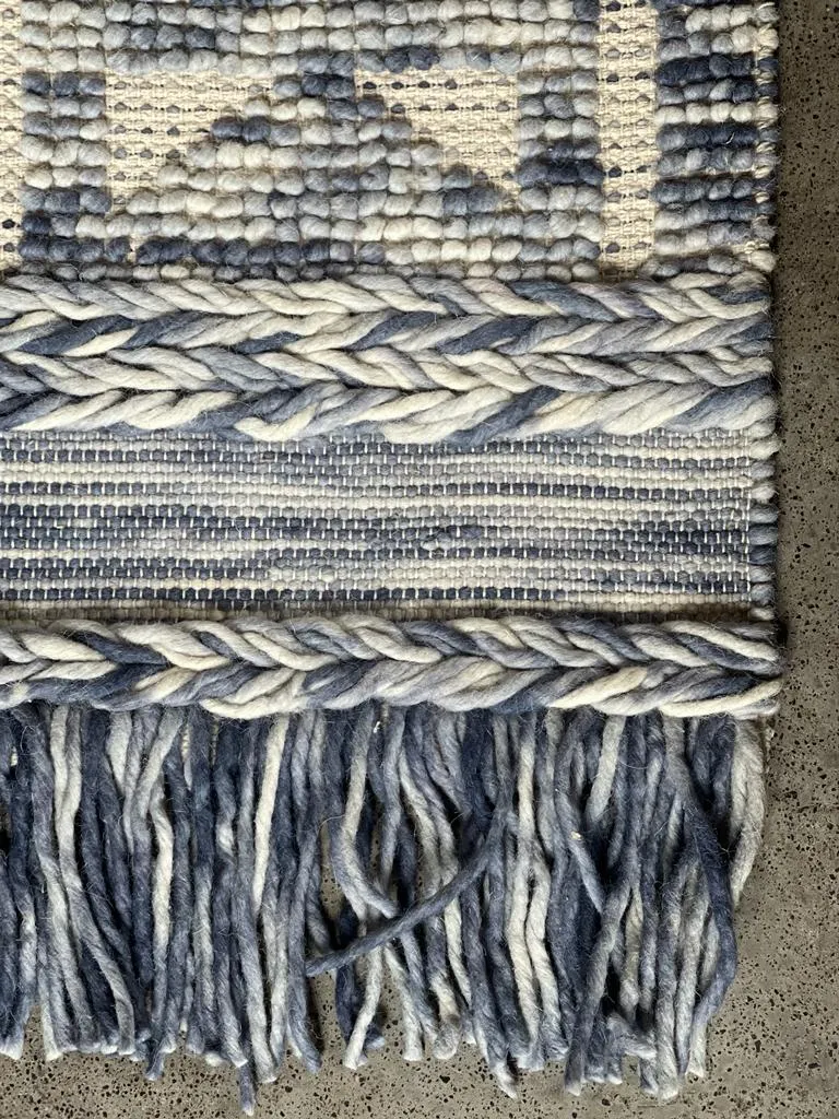 Hand Knotted Wool & Cotton RUG 51