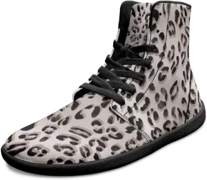 High Top Shoes for Men Barefoot Wide Toe Box Non-Slip Sneakers Outdoor Workout Walking Ankle Boots