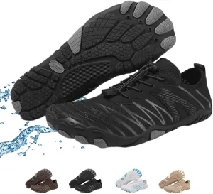 Hike Barefoot Footwear Women Men, Breathable Grounded Athletic Anti-Slip Shoes, Wide Toe Box Walking Beach Sneakers