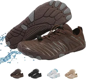 Hike Barefoot Footwear Women Men, Breathable Grounded Athletic Anti-Slip Shoes, Wide Toe Box Walking Beach Sneakers