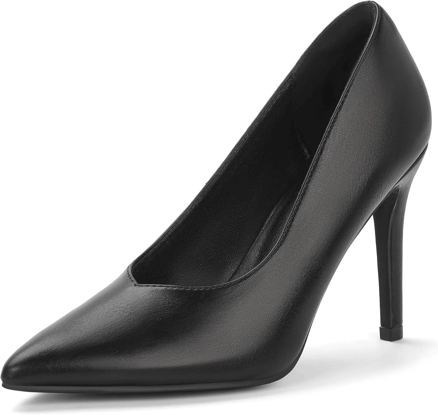 IDIFU IN4 High Heels Closed Toe Heels Women's Pumps Stiletto Pointed Toe Dress Shoes for Women Wedding Prom Bridal Work Office Business Prom Bride Trendy Dressy Sexy Comfortable Pumps Shoes
