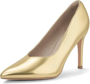IDIFU IN4 High Heels Closed Toe Heels Women's Pumps Stiletto Pointed Toe Dress Shoes for Women Wedding Prom Bridal Work Office Business Prom Bride Trendy Dressy Sexy Comfortable Pumps Shoes