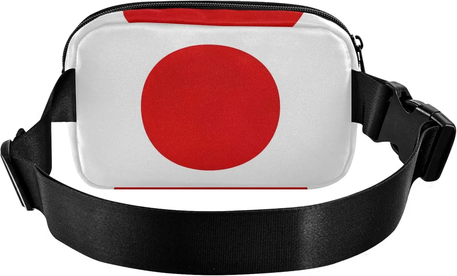 Japan Flag Fanny Packs for Women Designer Hip Pack Belt Pouch Waterproof Travel Waist Pack for Men