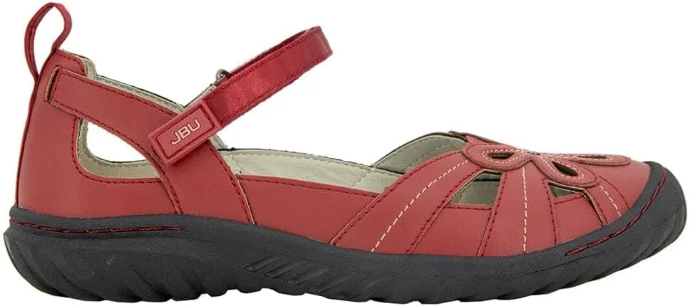 JBU Magnolia Womens Comfort Casual Classic Mary Jane Flats Fashion Shoes