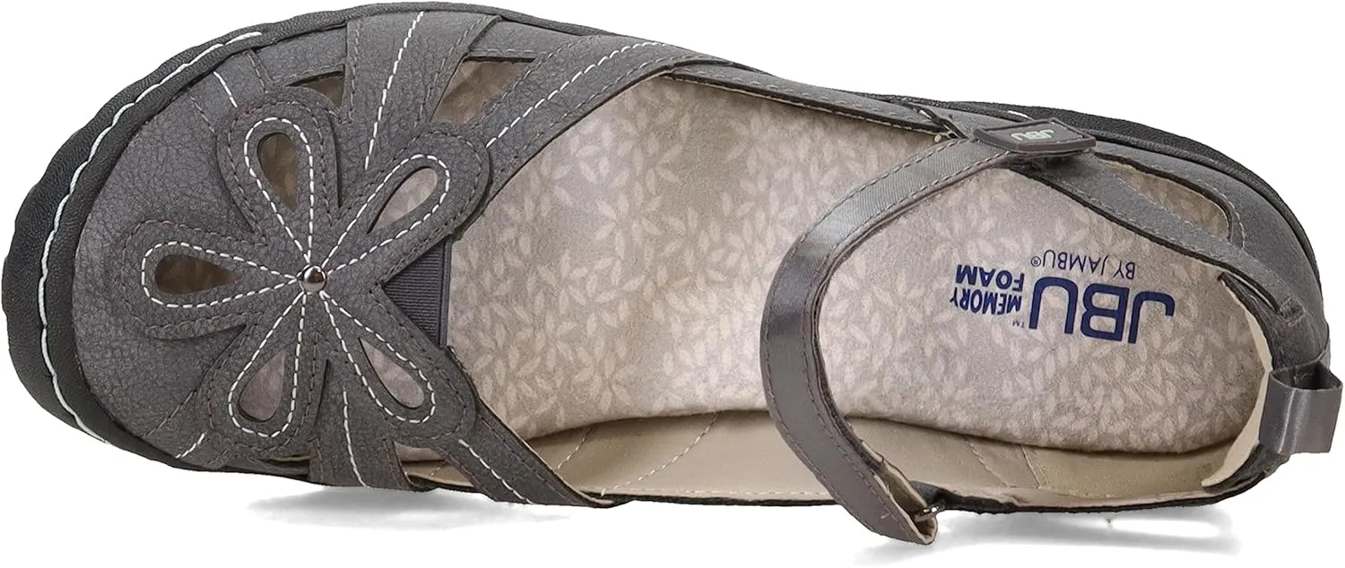 JBU Magnolia Womens Comfort Casual Classic Mary Jane Flats Fashion Shoes