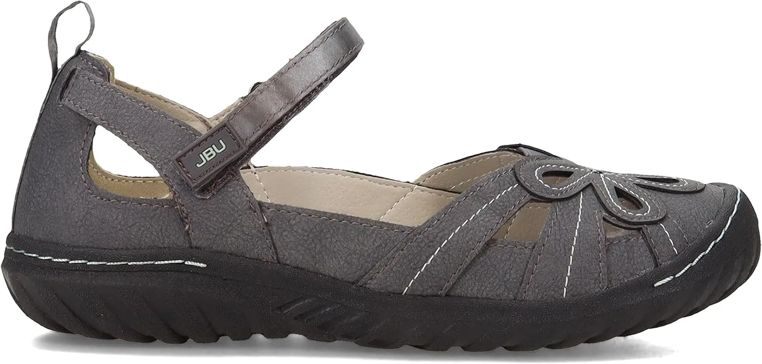 JBU Magnolia Womens Comfort Casual Classic Mary Jane Flats Fashion Shoes