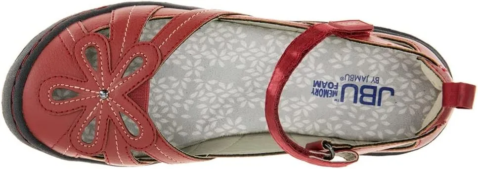 JBU Magnolia Womens Comfort Casual Classic Mary Jane Flats Fashion Shoes