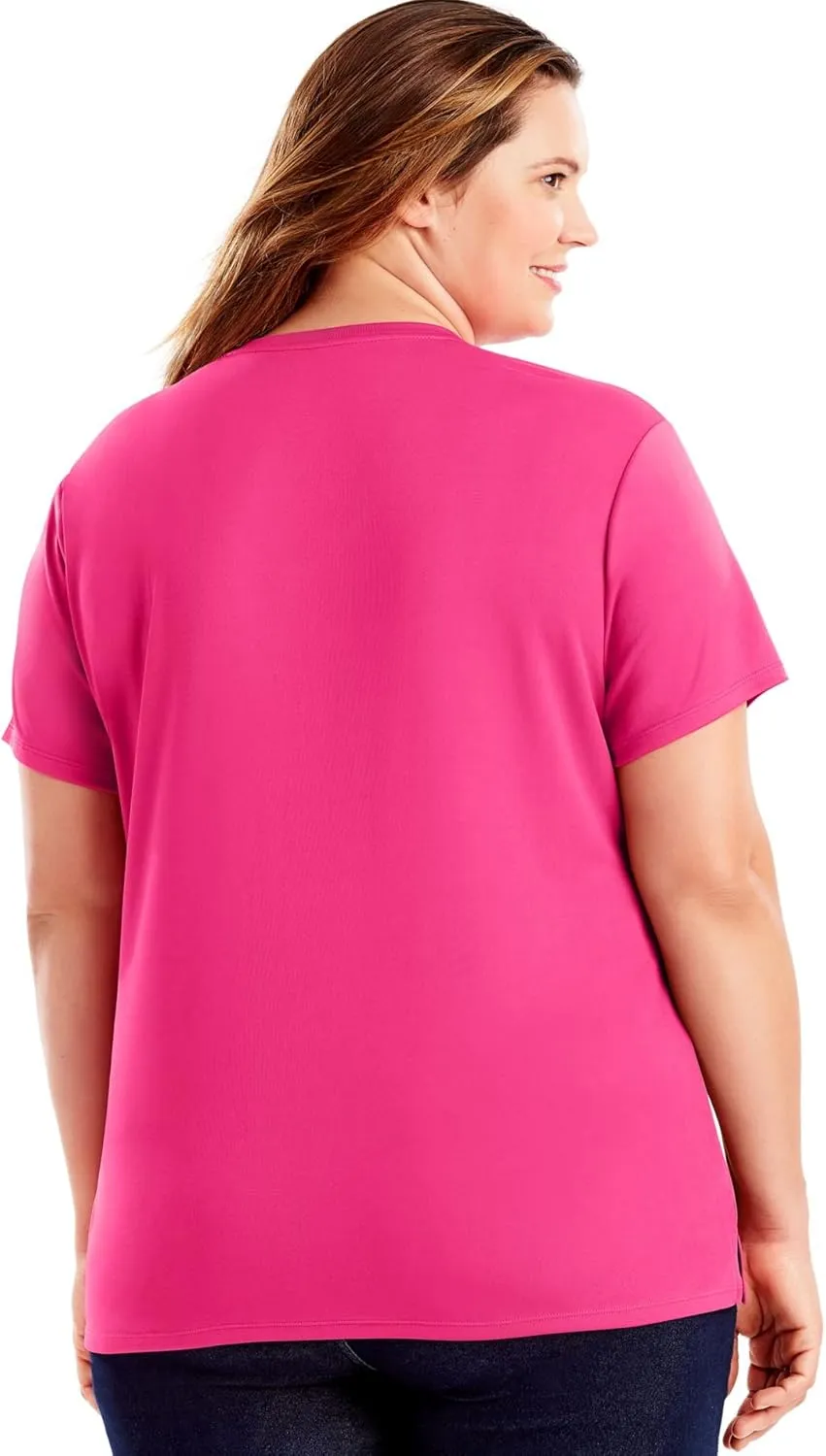 Just My Size Women's Short Sleeve Cool Dri Tshirt