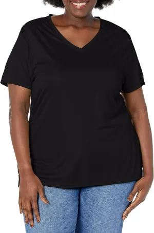 Just My Size Women's Short Sleeve Cool Dri Tshirt