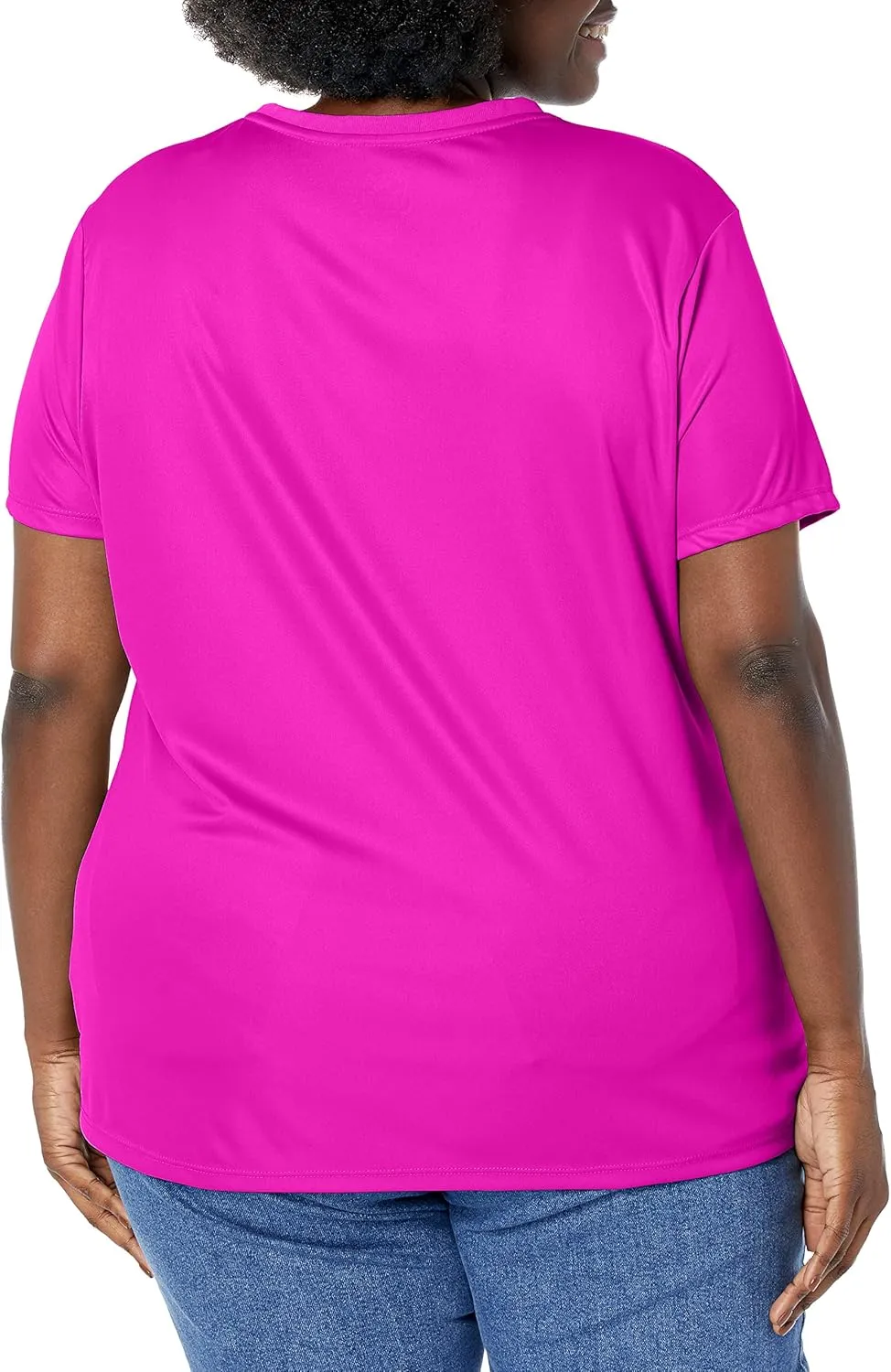 Just My Size Women's Short Sleeve Cool Dri Tshirt