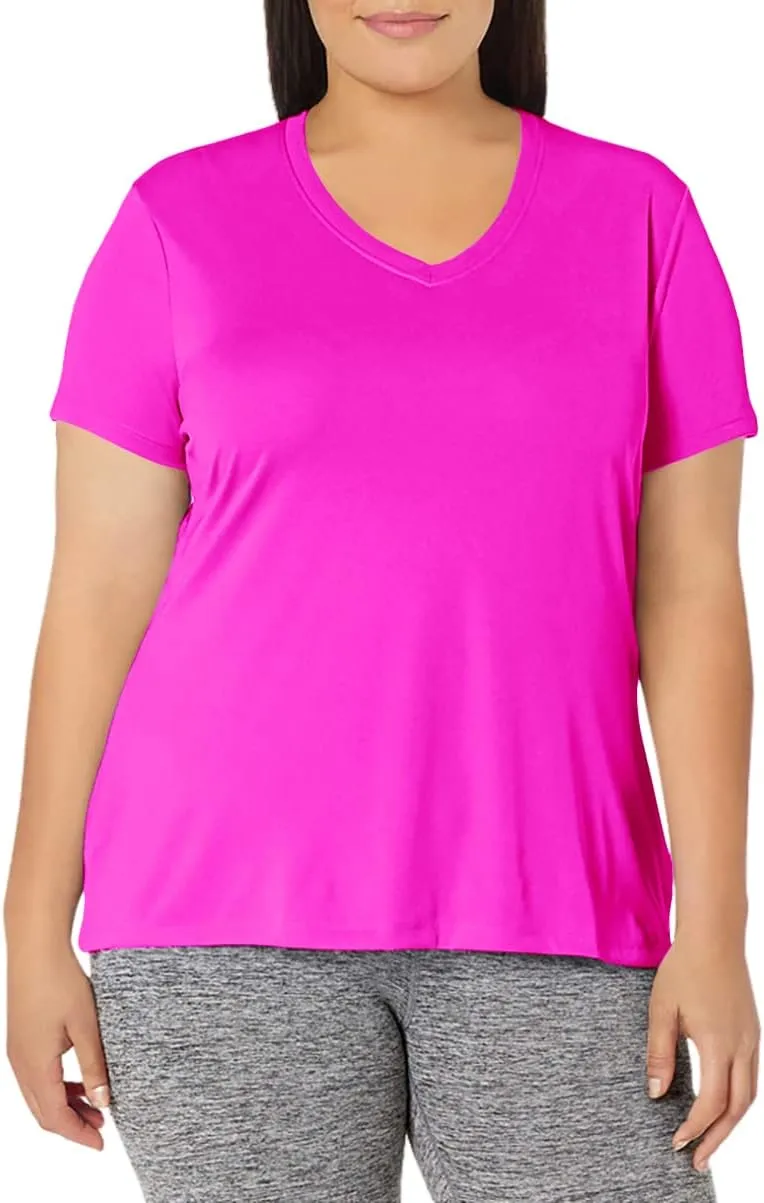 Just My Size Women's Short Sleeve Cool Dri Tshirt