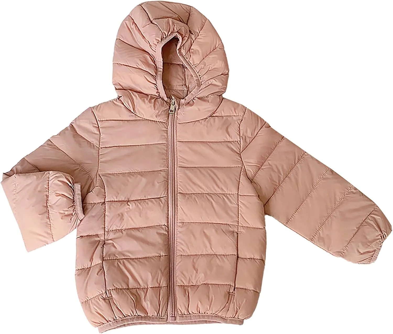 Kids Boy Girl Puffer Jacket Coat Zip Up Hoodies Warm Insulated Padded Jackets Girls' Outerwear Down Jackets & Coats