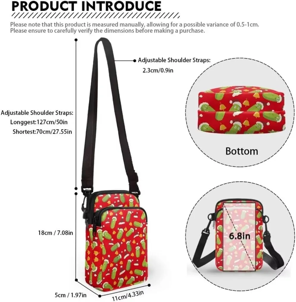 Kuiaobaty Crossbody Bag for Women Sling Bag Fashion Messenger Bag Soft Phone Purse