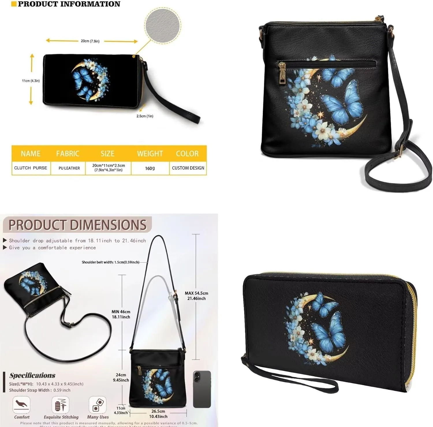 Leather Crossbody Satchel Bags for Women Sling Messenger Purse Shoulder Bag with Wallet