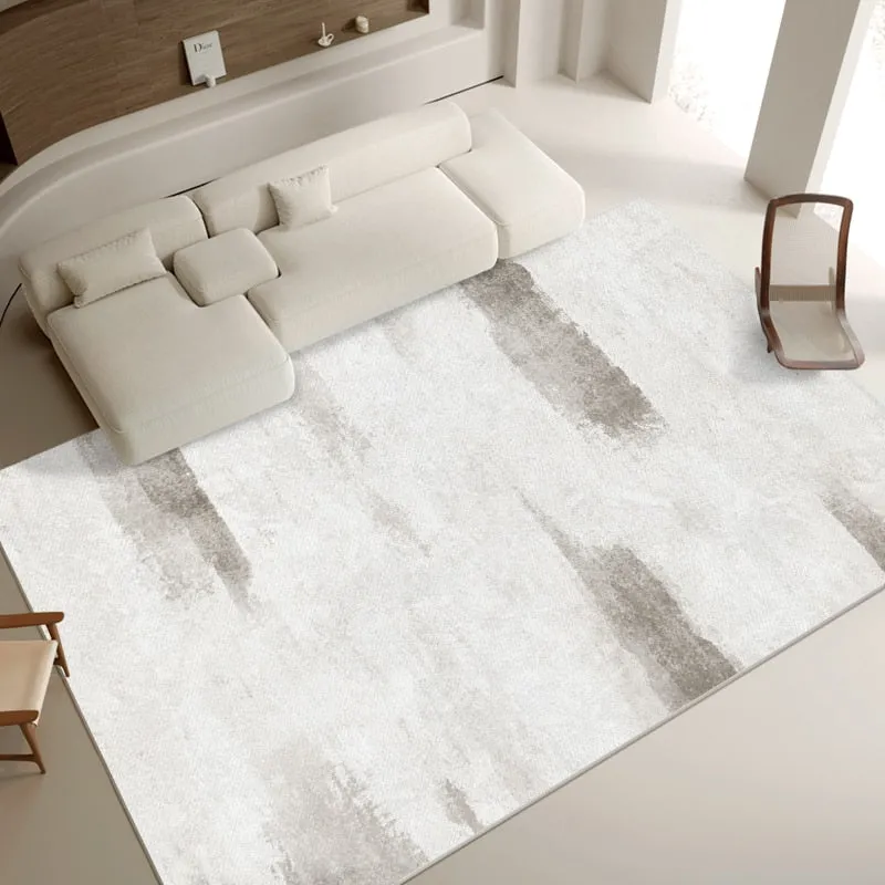 Light Luxury Carpet Home Decoration Large Area Living Room Bedroom Study Cloakroom Thickened Soft Polyester Rugs