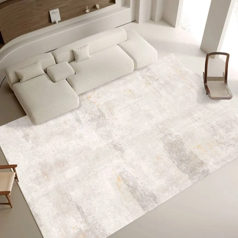 Light Luxury Carpet Home Decoration Large Area Living Room Bedroom Study Cloakroom Thickened Soft Polyester Rugs