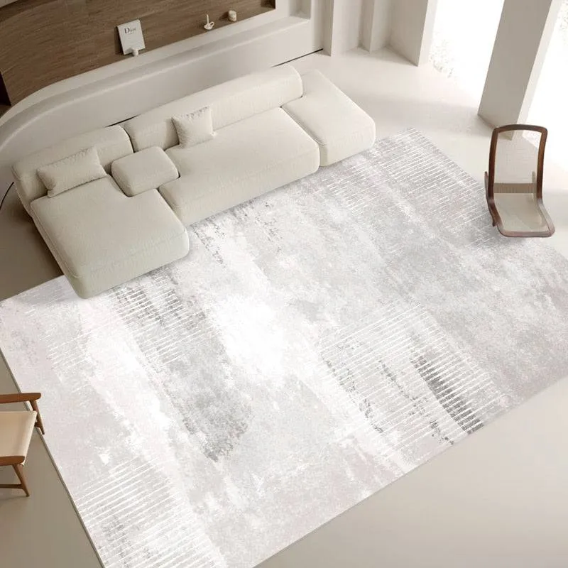 Light Luxury Carpet Home Decoration Large Area Living Room Bedroom Study Cloakroom Thickened Soft Polyester Rugs
