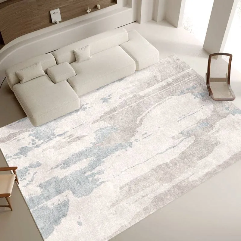 Light Luxury Carpet Home Decoration Large Area Living Room Bedroom Study Cloakroom Thickened Soft Polyester Rugs