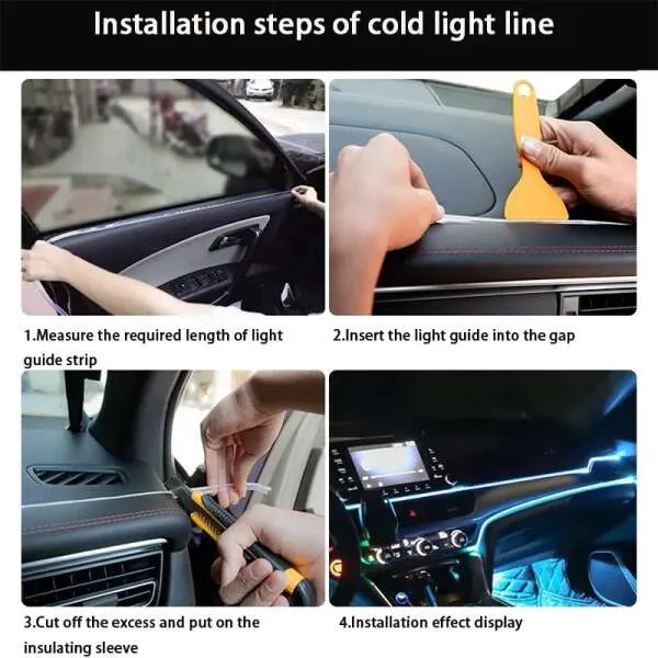Lumicar - Led glowing strip for car