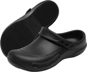 Men Non Slip Chef Shoes, Waterproof Nursing Work Clog for Kitchen, Zapatos para Trabajar En Restaurante De Hombre