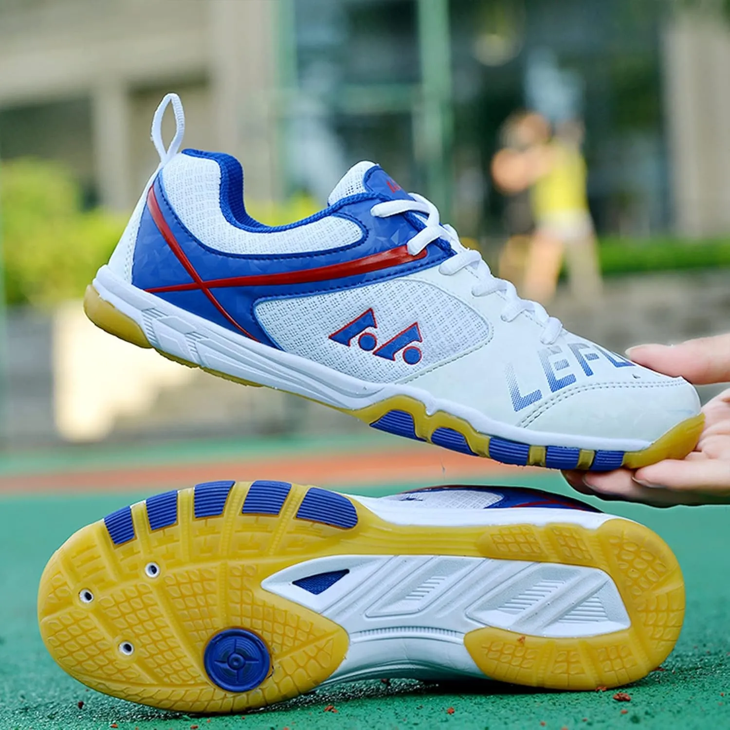 Men's Badminton Tennis Shoes Non Slip Comfort Lightweight Table Tennis Volleyball Sport Shoes