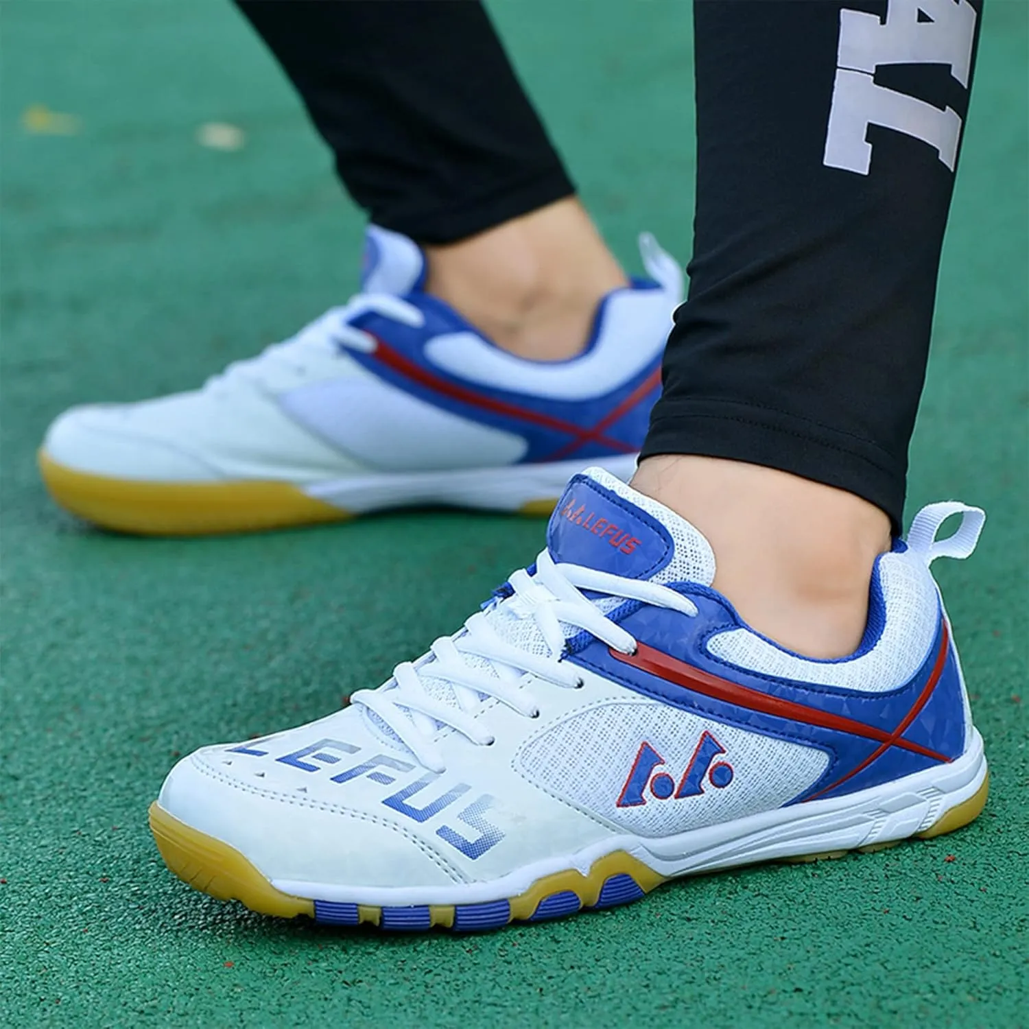 Men's Badminton Tennis Shoes Non Slip Comfort Lightweight Table Tennis Volleyball Sport Shoes