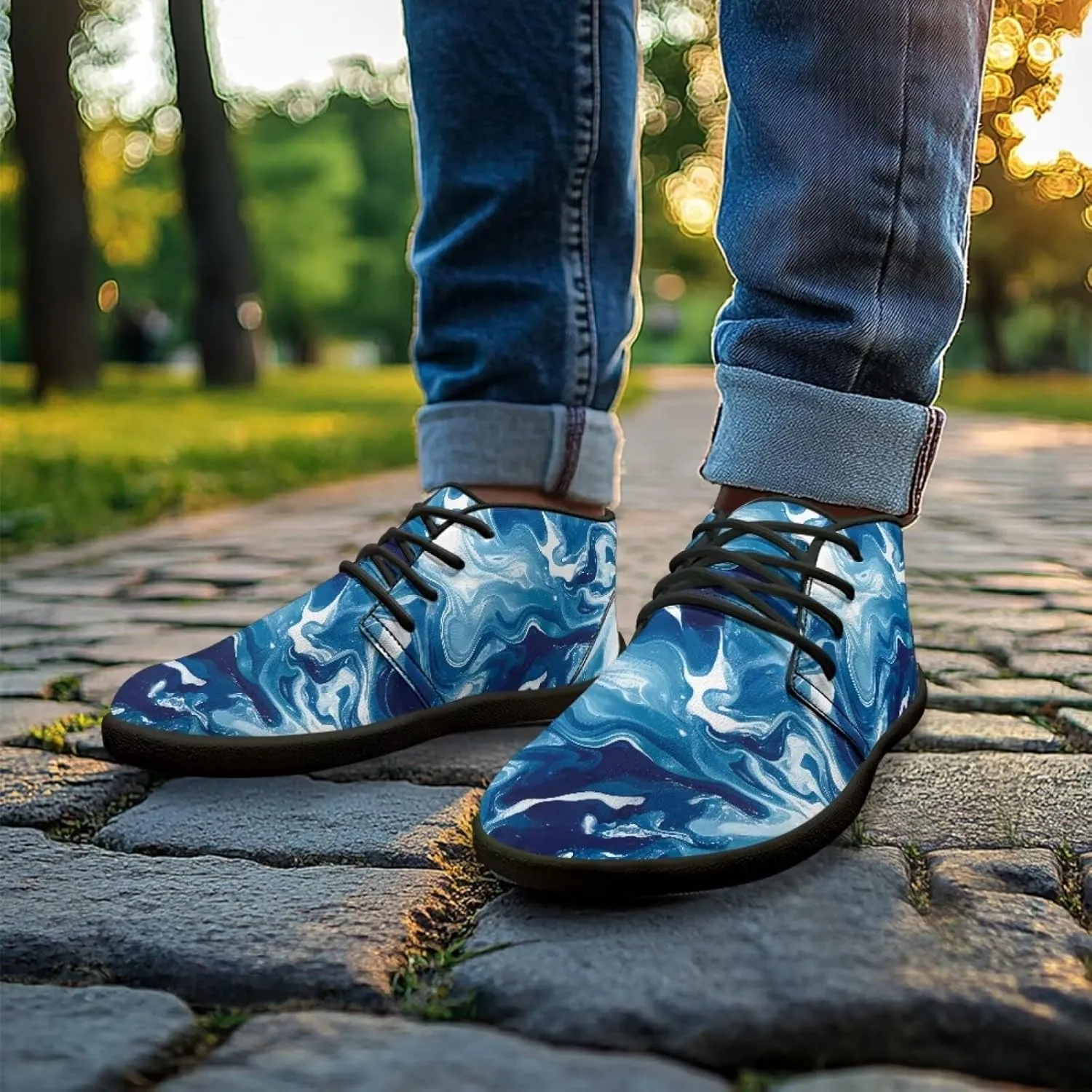Men's Barefoot Shoes Wide Toe Box Comfortable Lightweight Footwear with Zero Drop Sole Casual Non-Slip Slip On Workout Hiking Running Sneakers