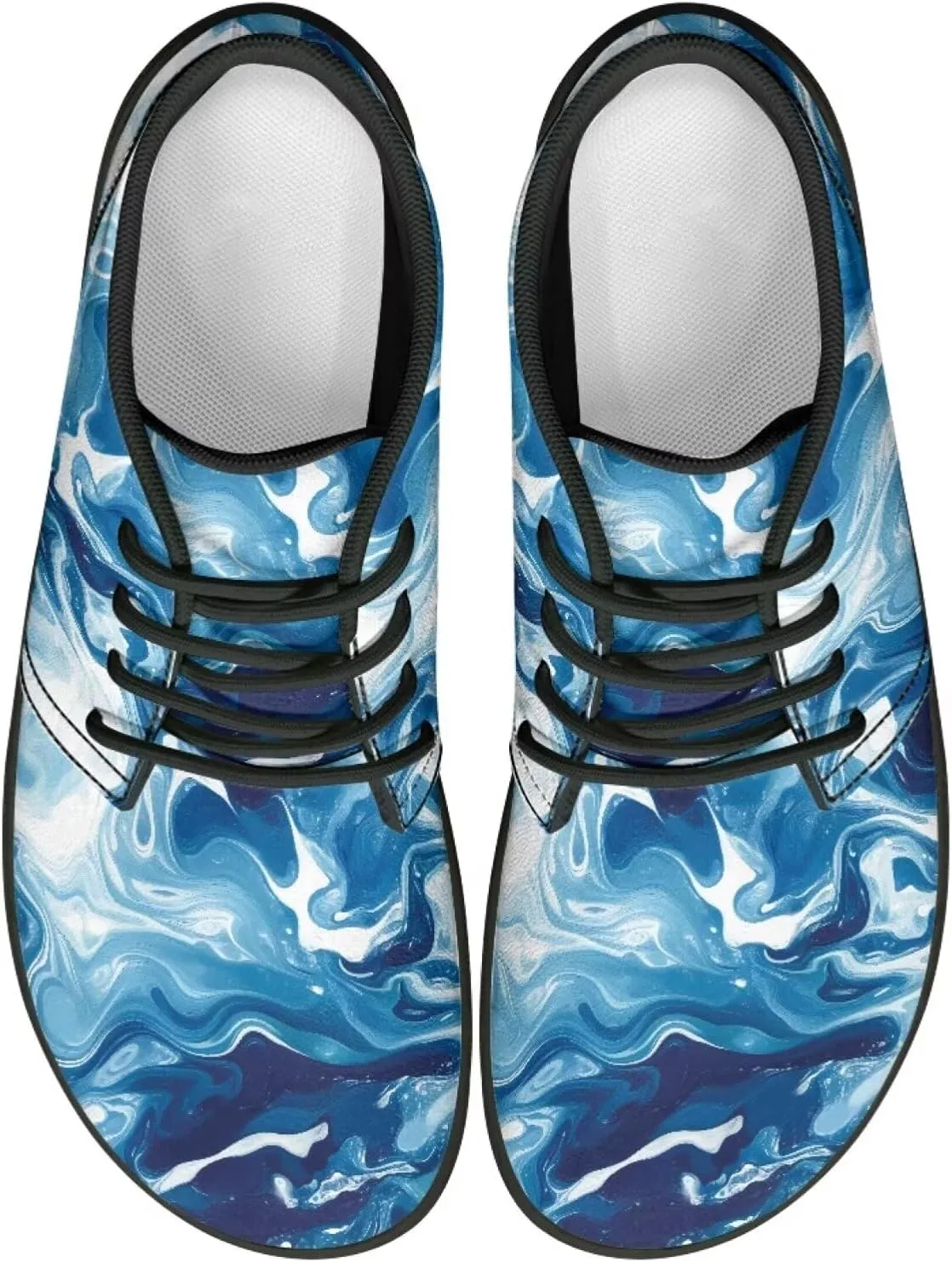 Men's Barefoot Shoes Wide Toe Box Comfortable Lightweight Footwear with Zero Drop Sole Casual Non-Slip Slip On Workout Hiking Running Sneakers