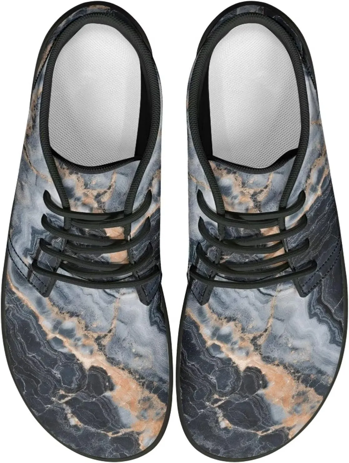 Men's Barefoot Shoes Wide Toe Box Comfortable Lightweight Footwear with Zero Drop Sole Casual Non-Slip Slip On Workout Hiking Running Sneakers