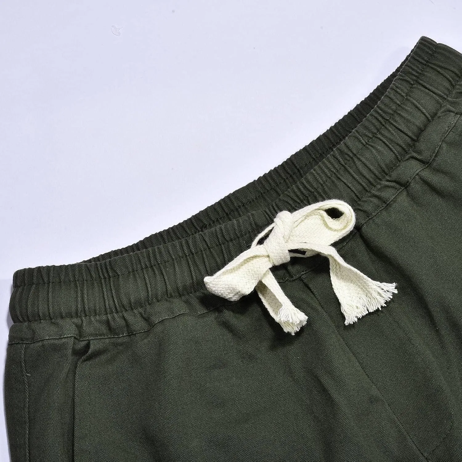Mens Fashion Capri Cargo Pants Dressy Causal Tactical Hiking Pants Straight High Waist Loose Trendy Versatile Street Overalls