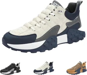 Men's Orthopedic Comfort Sneaker 2024 New Waterproof Non Slip Breathable Walking Shoes, Mens Slip On Running Shoes