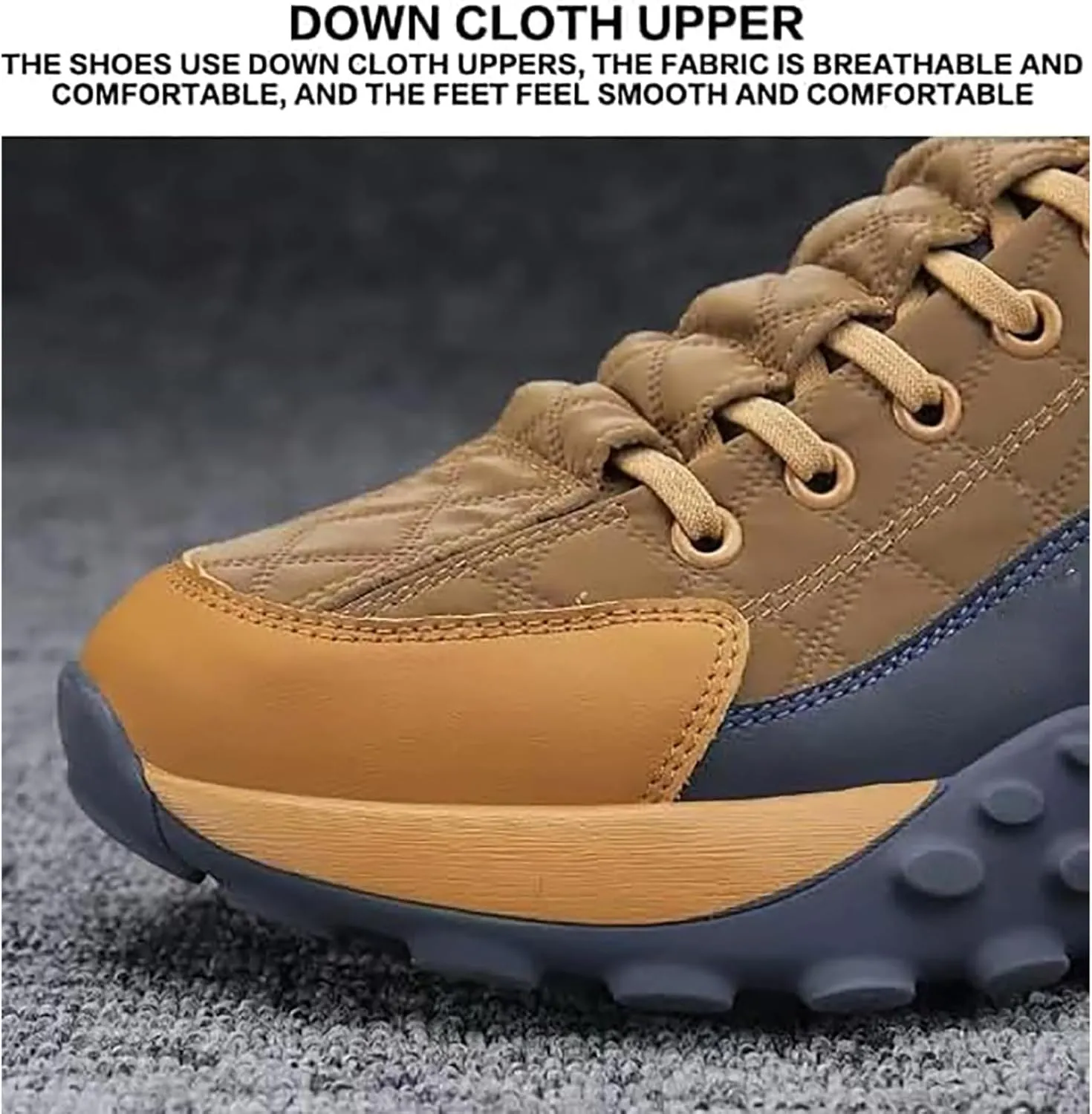 Men's Orthopedic Comfort Sneaker 2024 New Waterproof Non Slip Breathable Walking Shoes, Mens Slip On Running Shoes