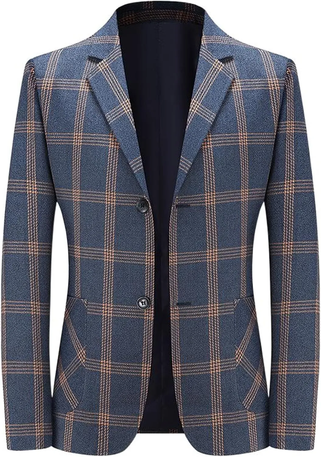 Men's Suits Business Lapel Korean-Style Slim-fit Formal Blazer for Men