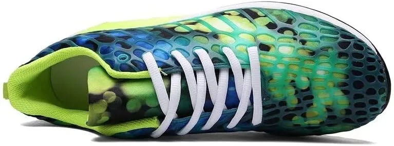 Men's Women's Mixed Color Fashion Air Sole Walking Sneakers for Sport