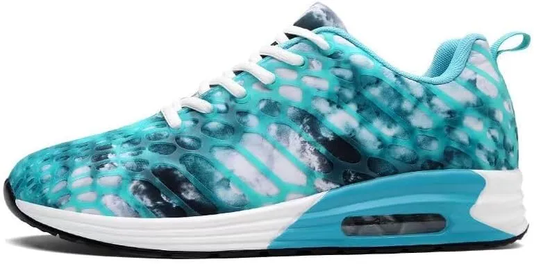 Men's Women's Mixed Color Fashion Air Sole Walking Sneakers for Sport
