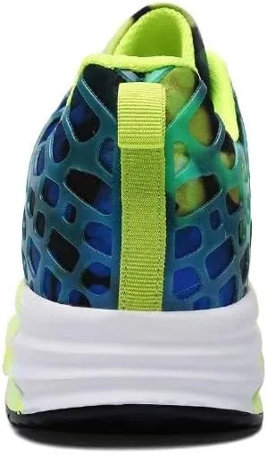 Men's Women's Mixed Color Fashion Air Sole Walking Sneakers for Sport