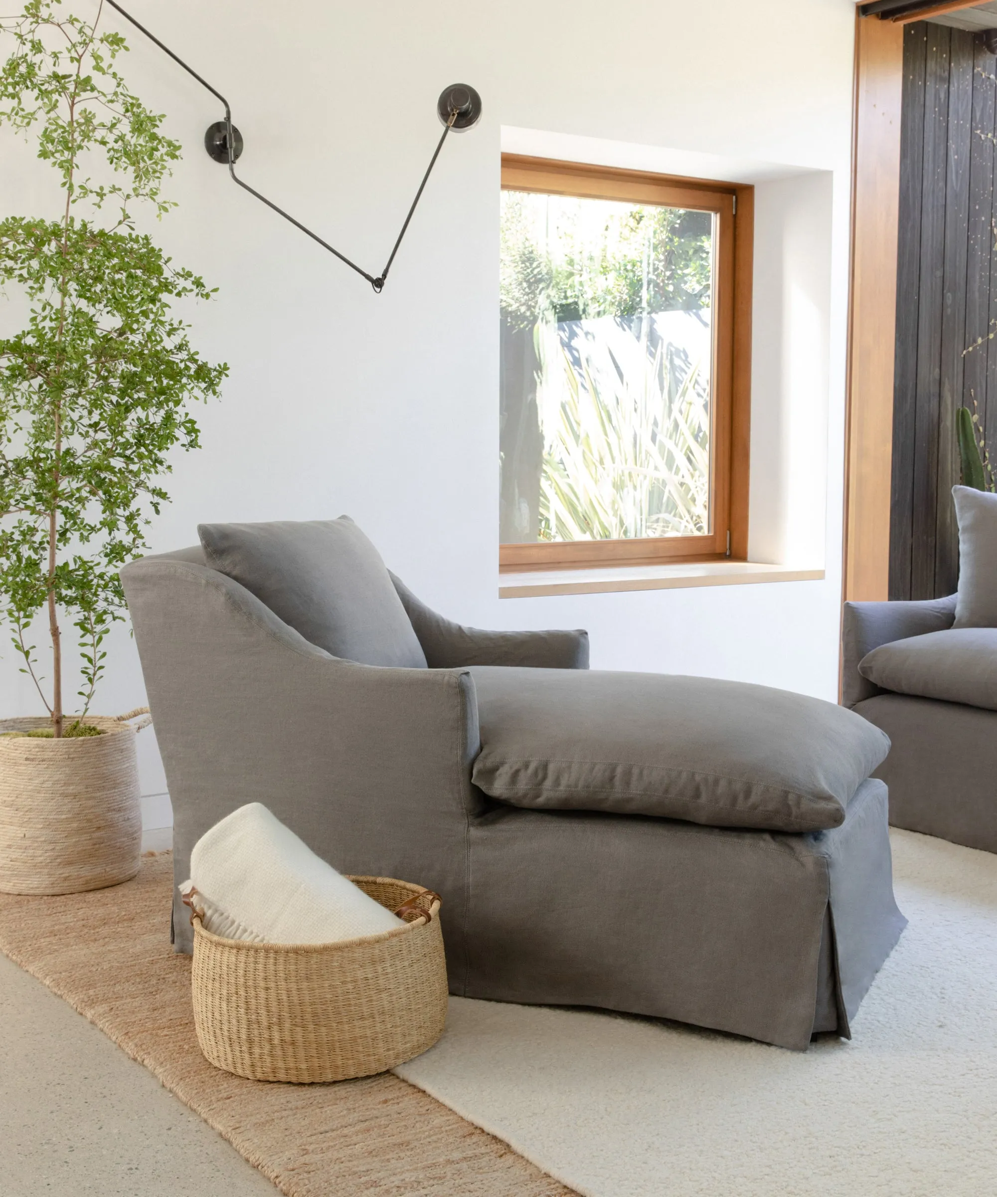 Miramar Chaise Slipcover