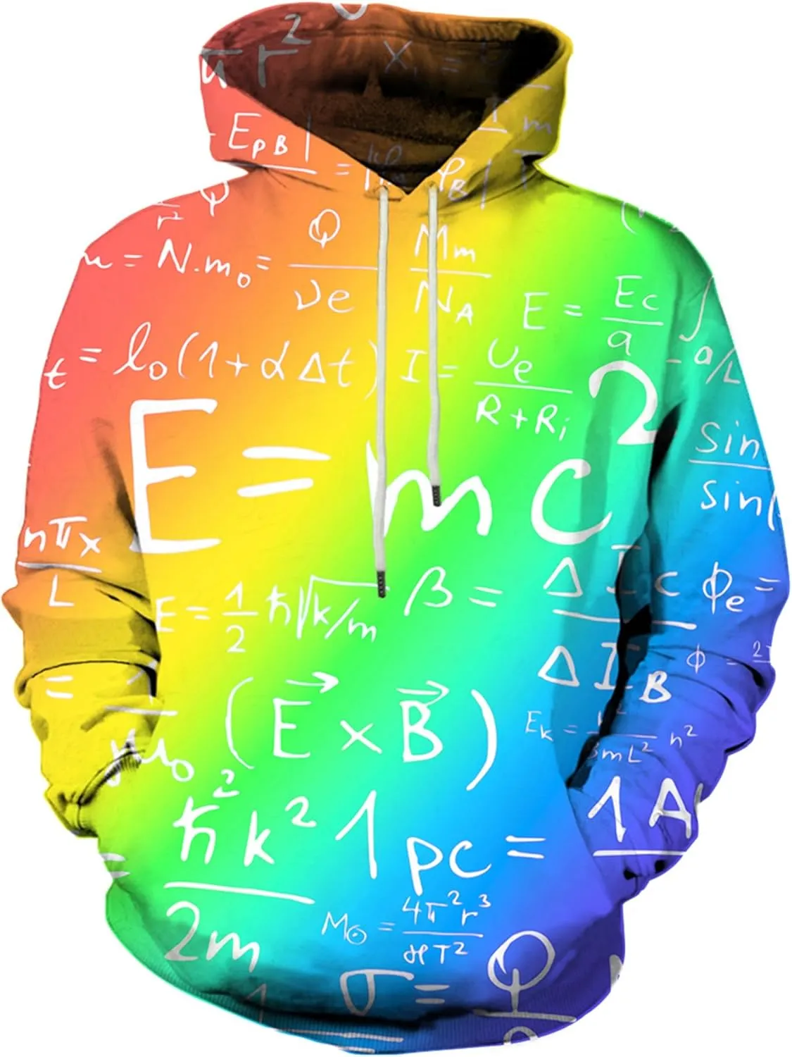 Neemanndy Unisex Colorful Graphic Hoodies 3D Print Cool Sweatshirt Cool Design with Pocket for Men and Women