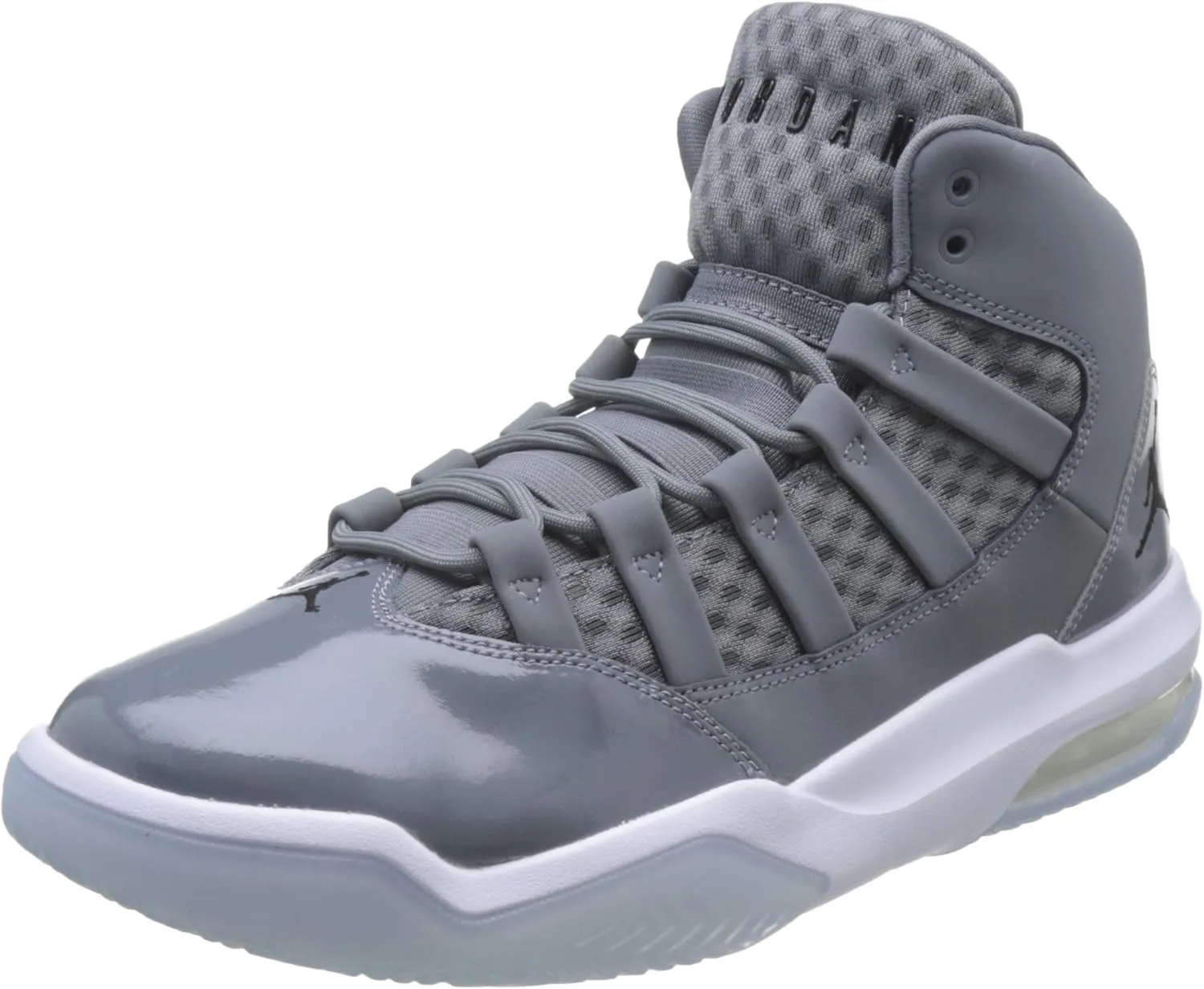 Nike Men's Jordan Max Aura Shoe, Cool Grey/Black-white-clear, 11