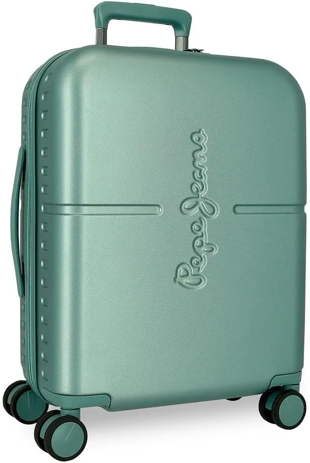 Pepe Jeans, Green, 40x55x20 cm, Suitcase, Green, 40x55x20 cms, Suitcase, Green, 40x55x20 cms, Suitcase