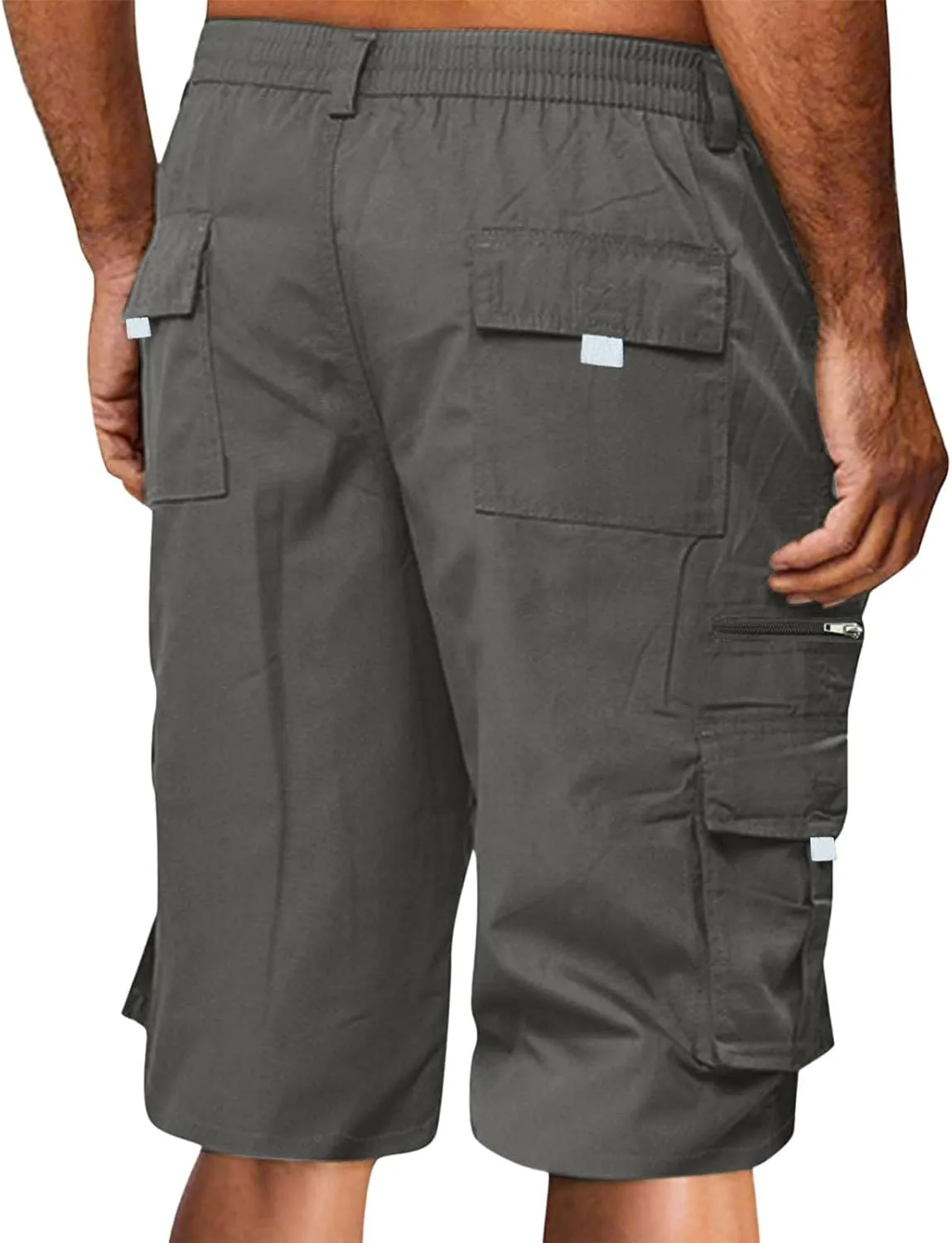 Plus Size Shorts for Men Casual Bike Cat Dungarees Button Date Sports Shorts for Men Chiffon Colourful Cycle Cargo