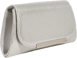PU Leather Women's Evening Bag Flap Simple Clutch Purses