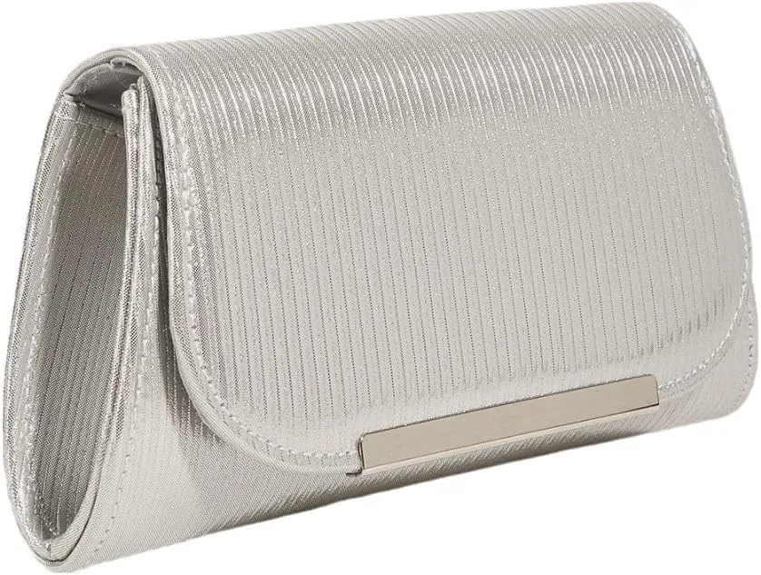 PU Leather Women's Evening Bag Flap Simple Clutch Purses