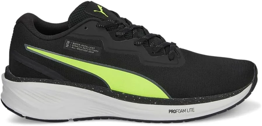 PUMA Mens Aviator Profoam Sky Winter Running Sneakers Shoes - Black - Size 10.5 M