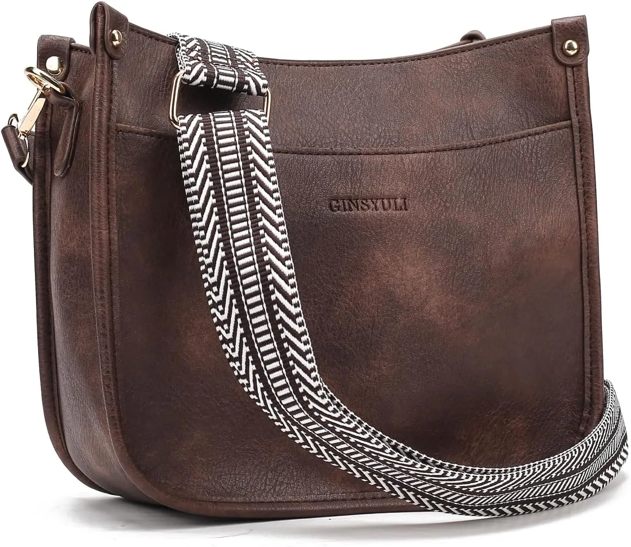 Retro women's single shoulder handbag Purse,for Women Vegan Leather Shoulder Handbag Soft Work Shopper Crossbody Satchel