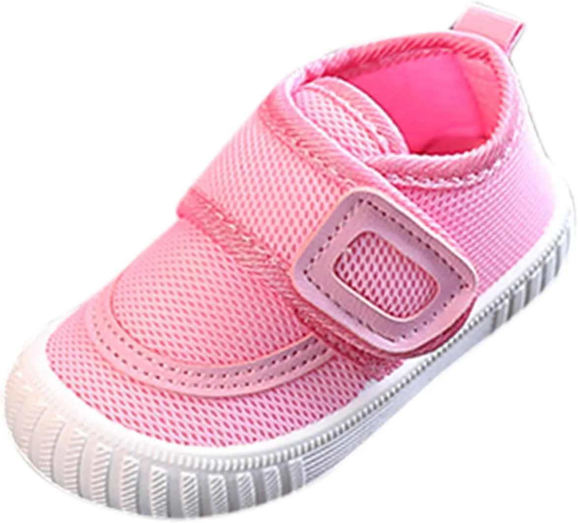 Shoes Toddlers Girls Sports Shoes Flying Baby Shoes Solid Toddler Mesh Loafers Woven Color Baby Shoes Children Canvas Sneakers