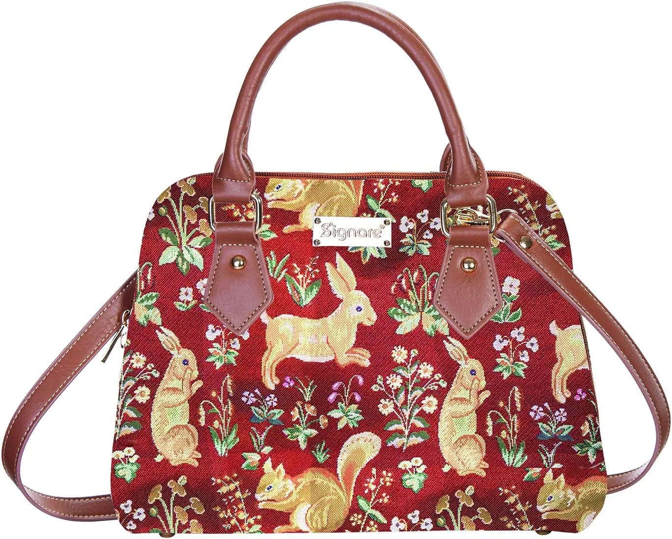 Signare Tapestry Hand & Shoulder Bag for Women |Fashionable Cross Body bag Purses for Woman |Satchel Bag for Women Girls Teen